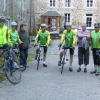 dimanche matin:  départ d&#039;un groupe pour le barrage de la Rance